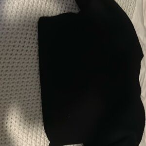 Black cropped sweater